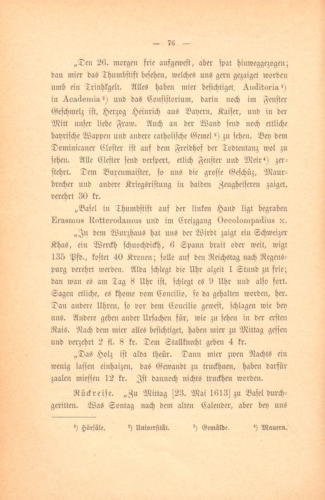 Ein bayrischer Mönch in Basel [Joh. Konr. Tachler] – Seite 8