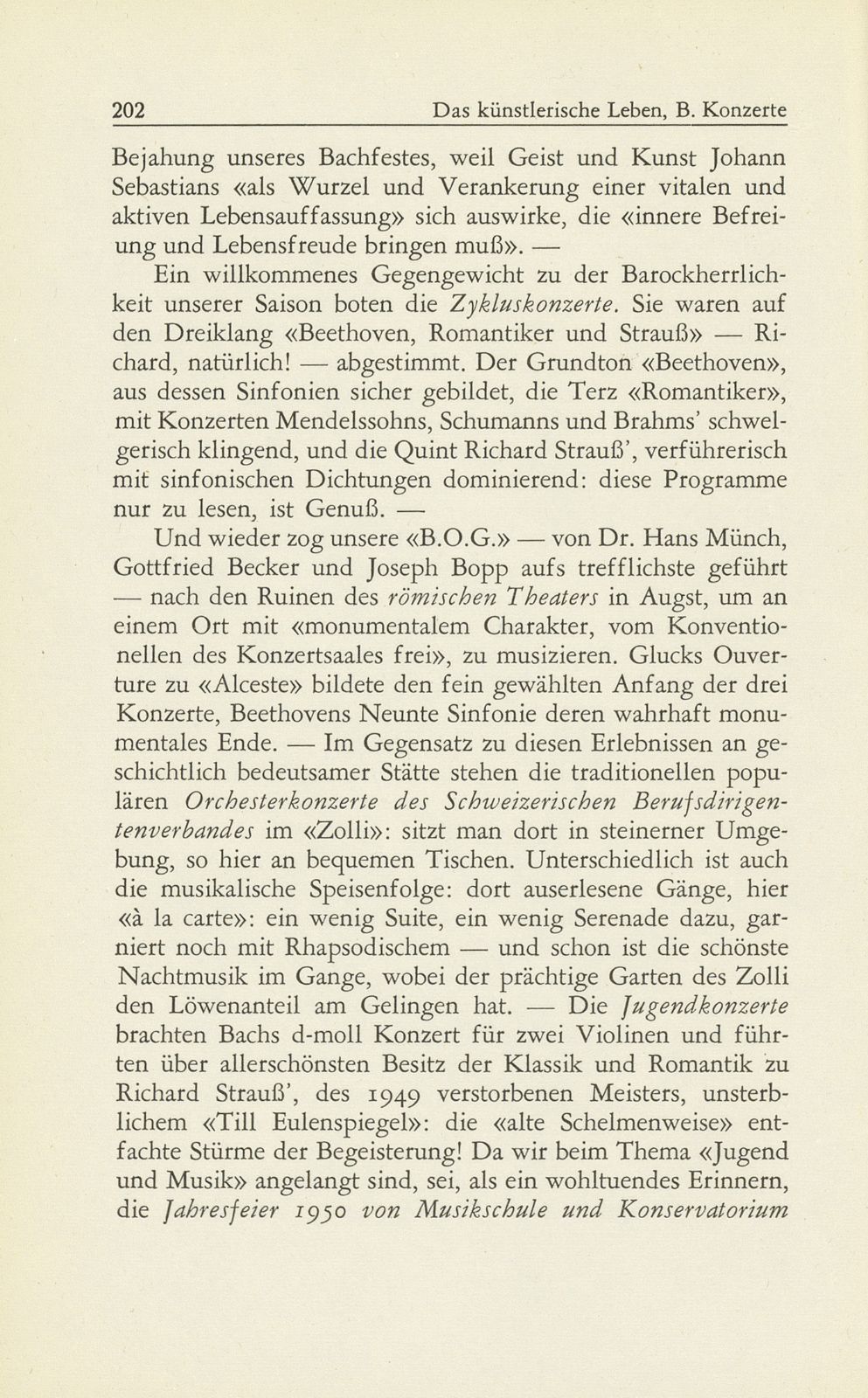 Das künstlerische Leben in Basel vom 1. Oktober 1949 bis 30. September 1950 – Seite 3