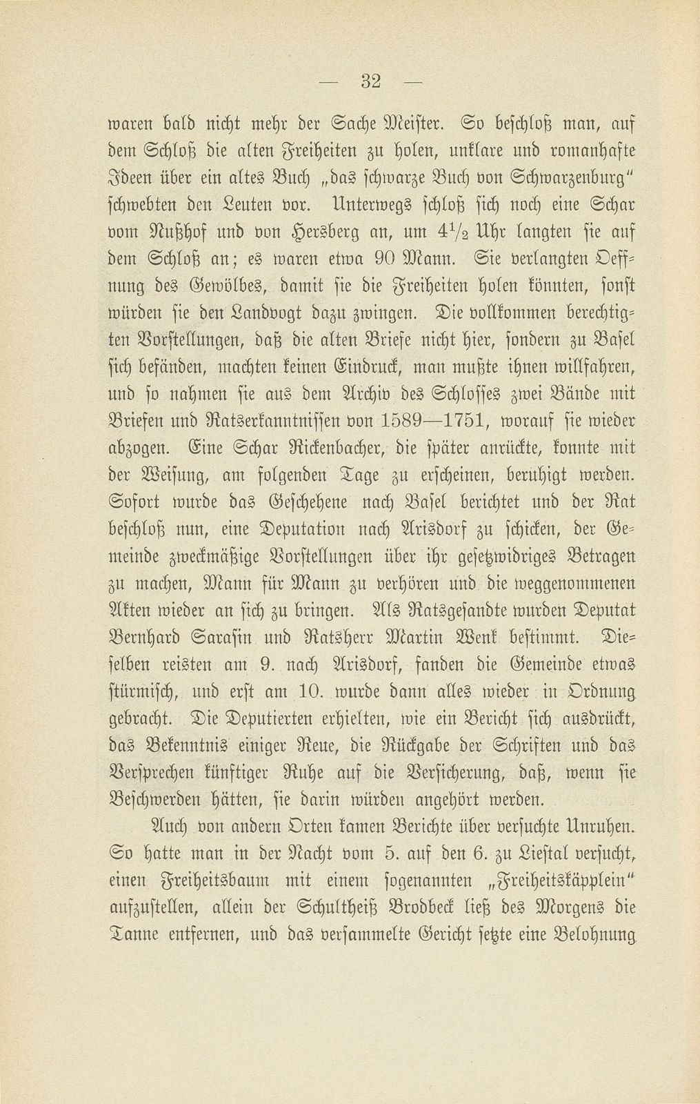 Die Revolution zu Basel im Jahre 1798 – Seite 34