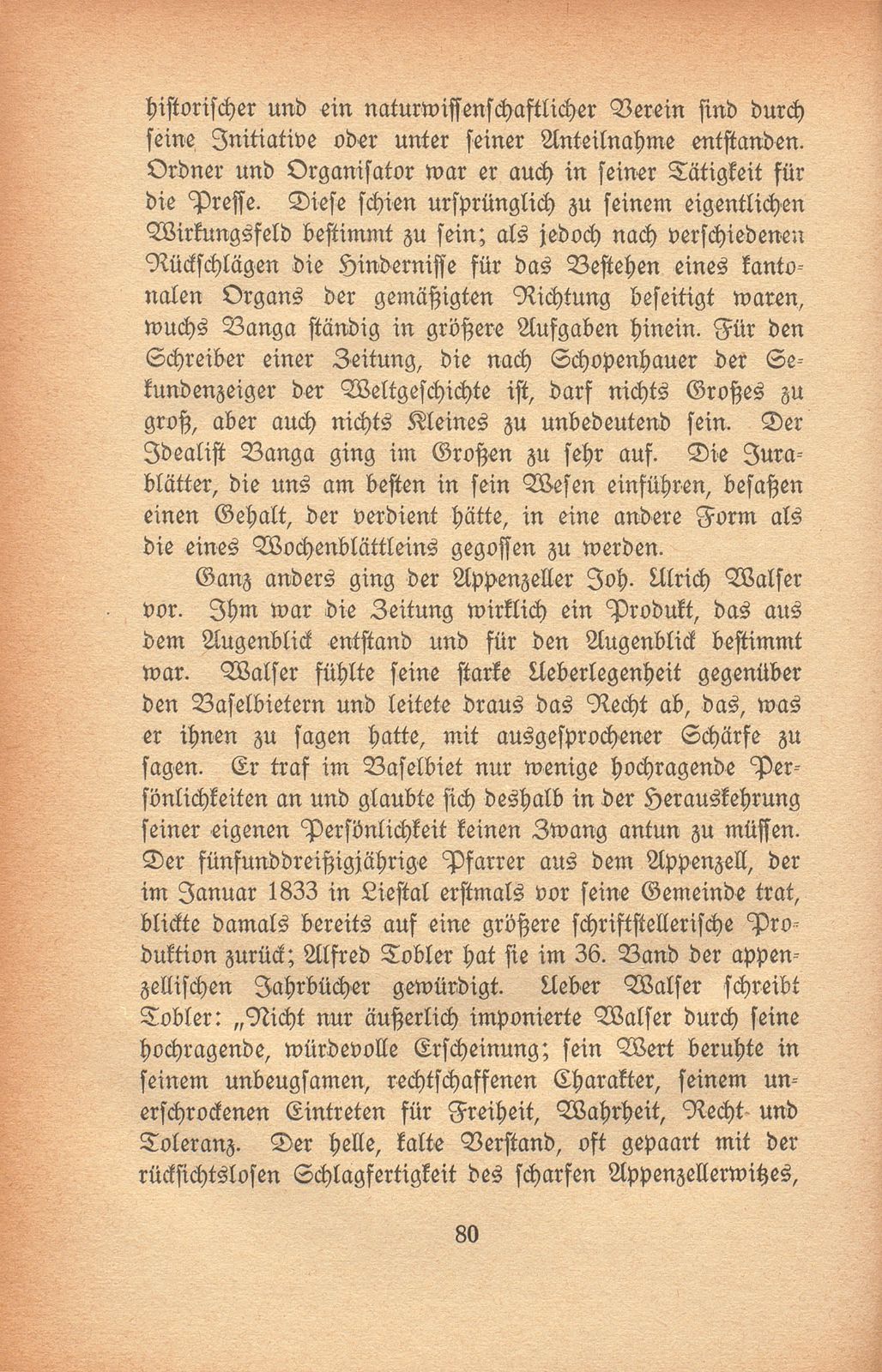 Die Anfänge des Zeitungswesens in Baselland – Seite 18