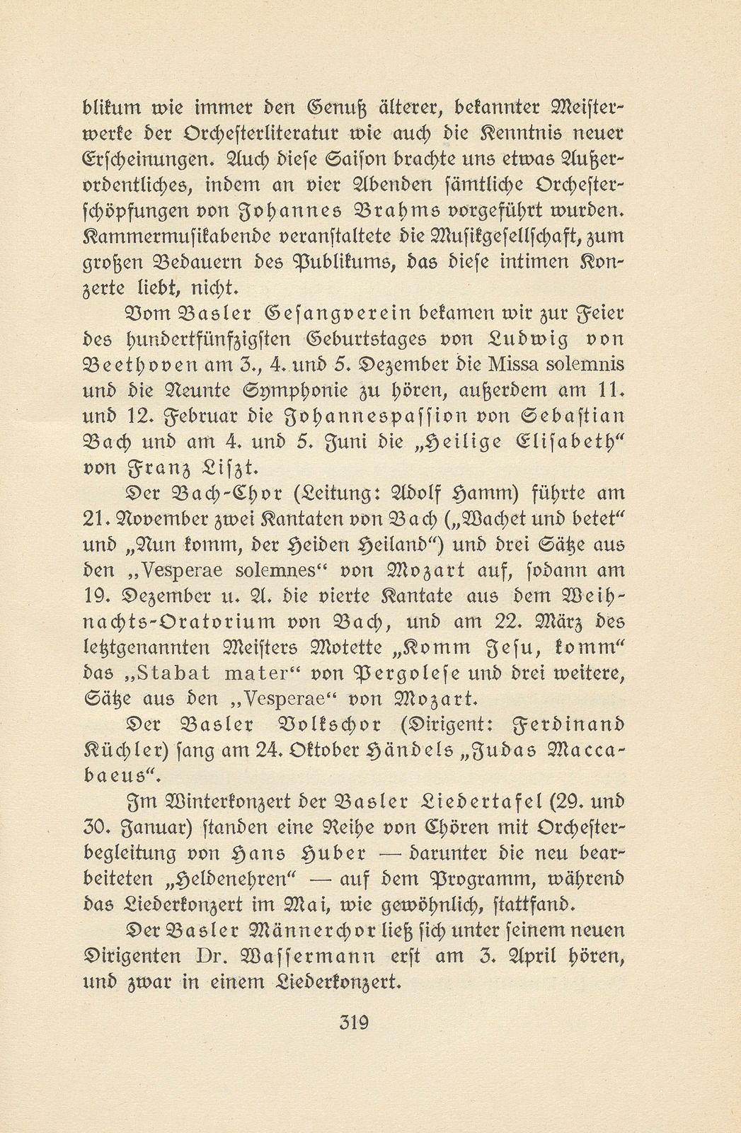 Das künstlerische Leben in Basel vom 1. November 1920 bis 1. Oktober 1921 – Seite 2