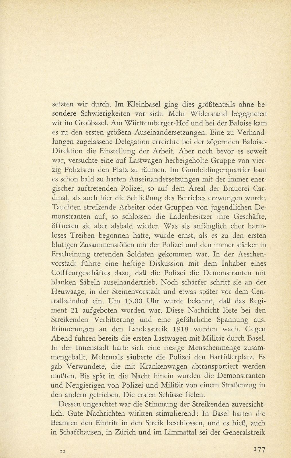 Erinnerungen an den Basler Generalstreik 1919 – Seite 7