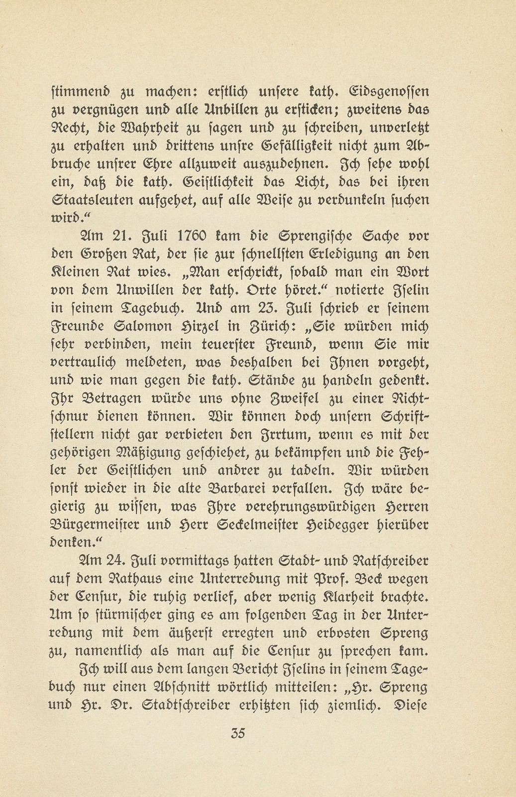 Das Sprengische Geschäft, ein Religionshandel im alten Basel – Seite 11