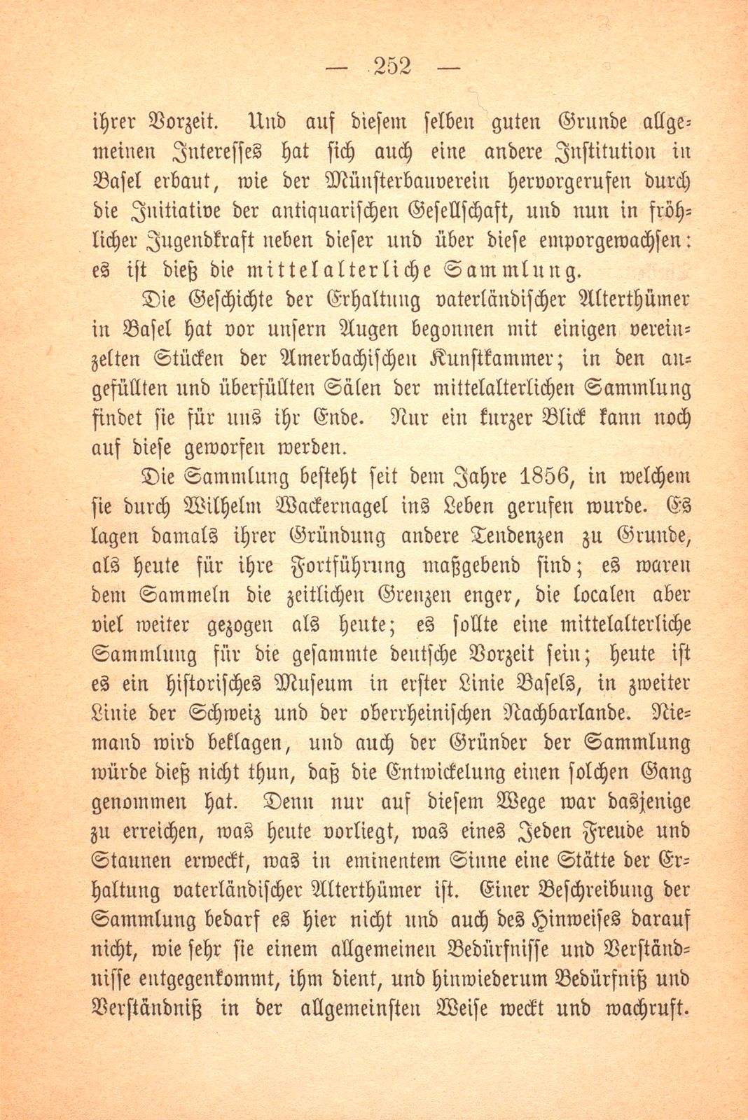 Die Erhaltung vaterländischer Alterthümer in Basel – Seite 28