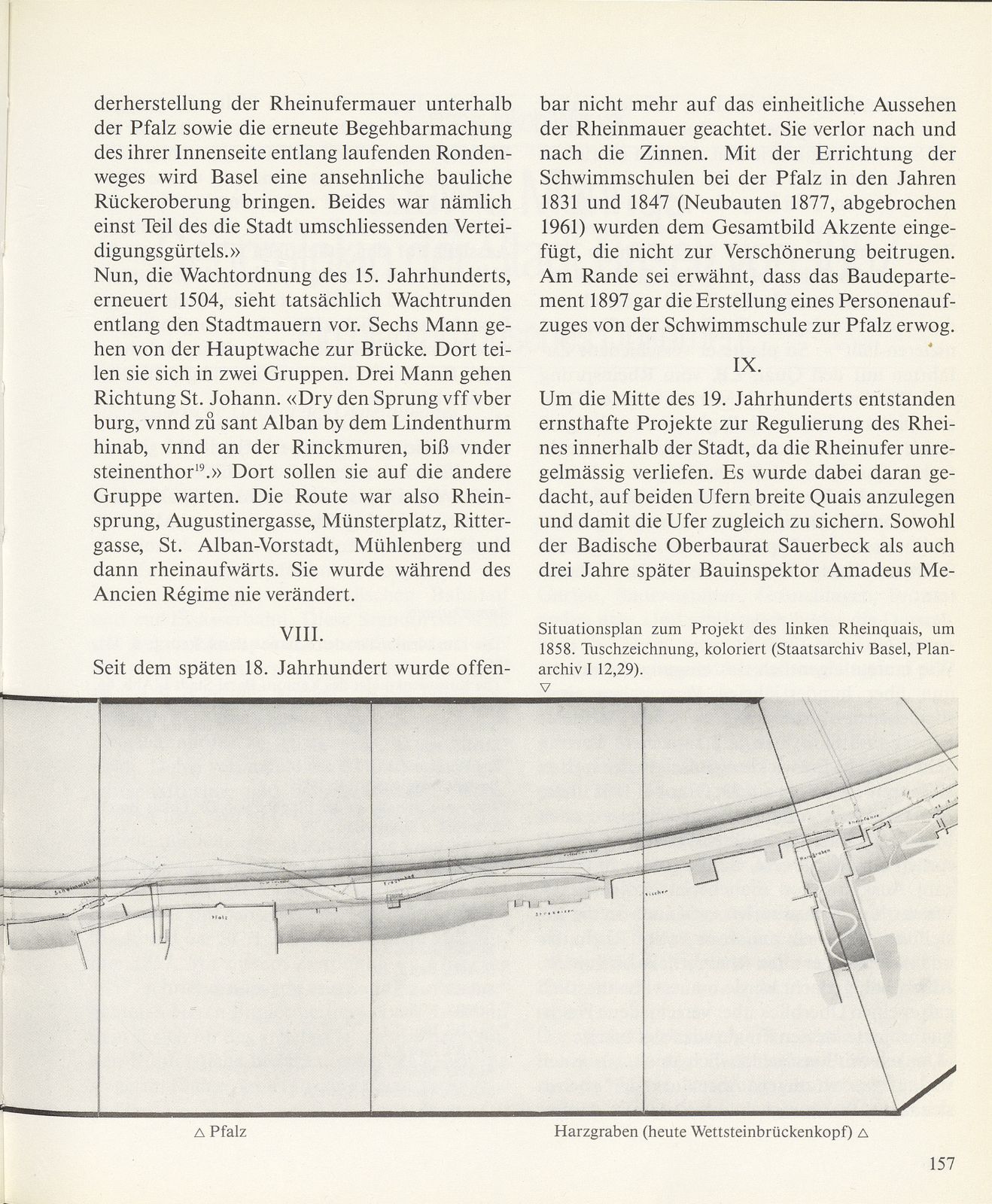 Die Grossbasler Rheinmauer zwischen Wettsteinbrücke und Mittlerer Brücke – Seite 9