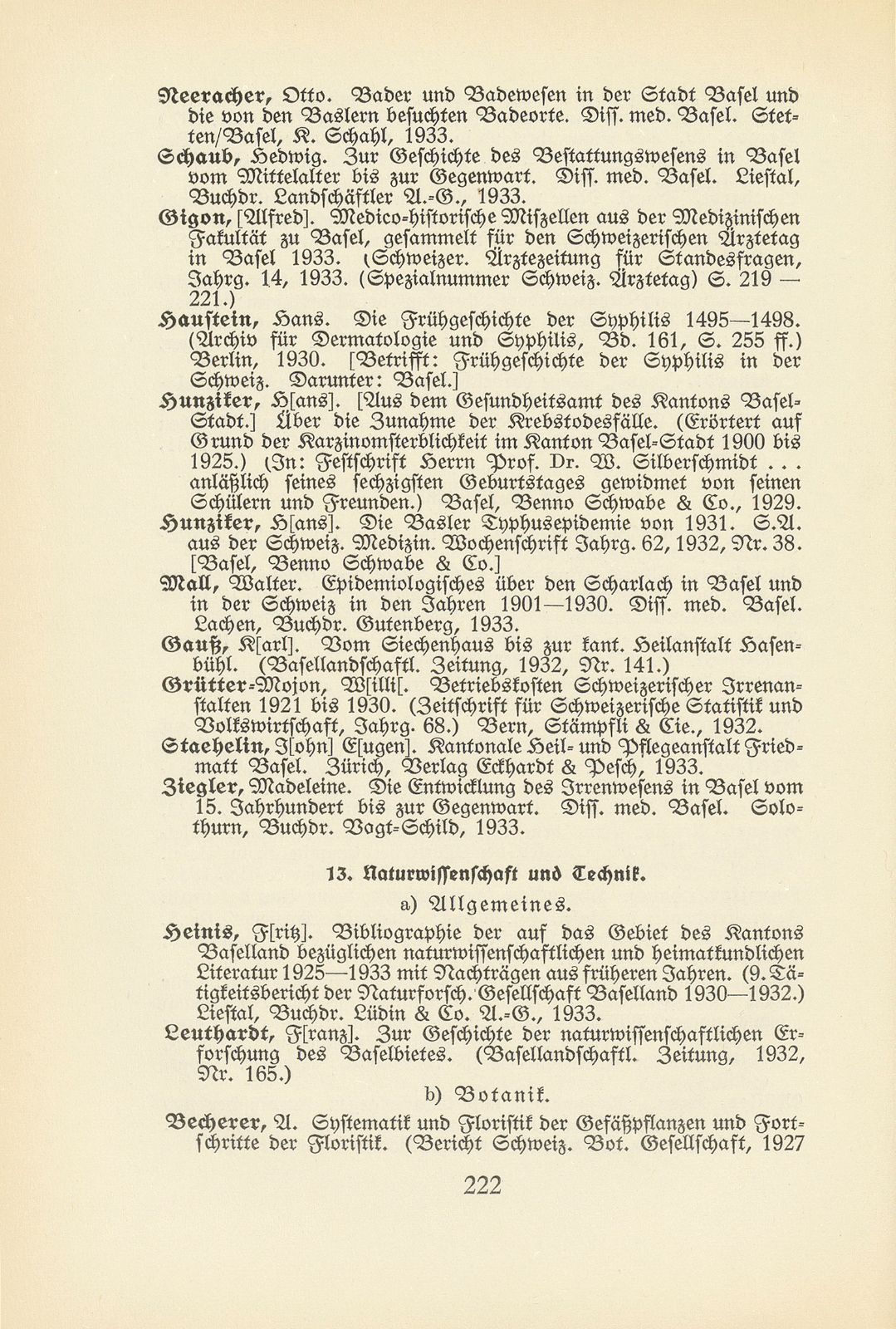 Basler Bibliographie 1933 – Seite 37