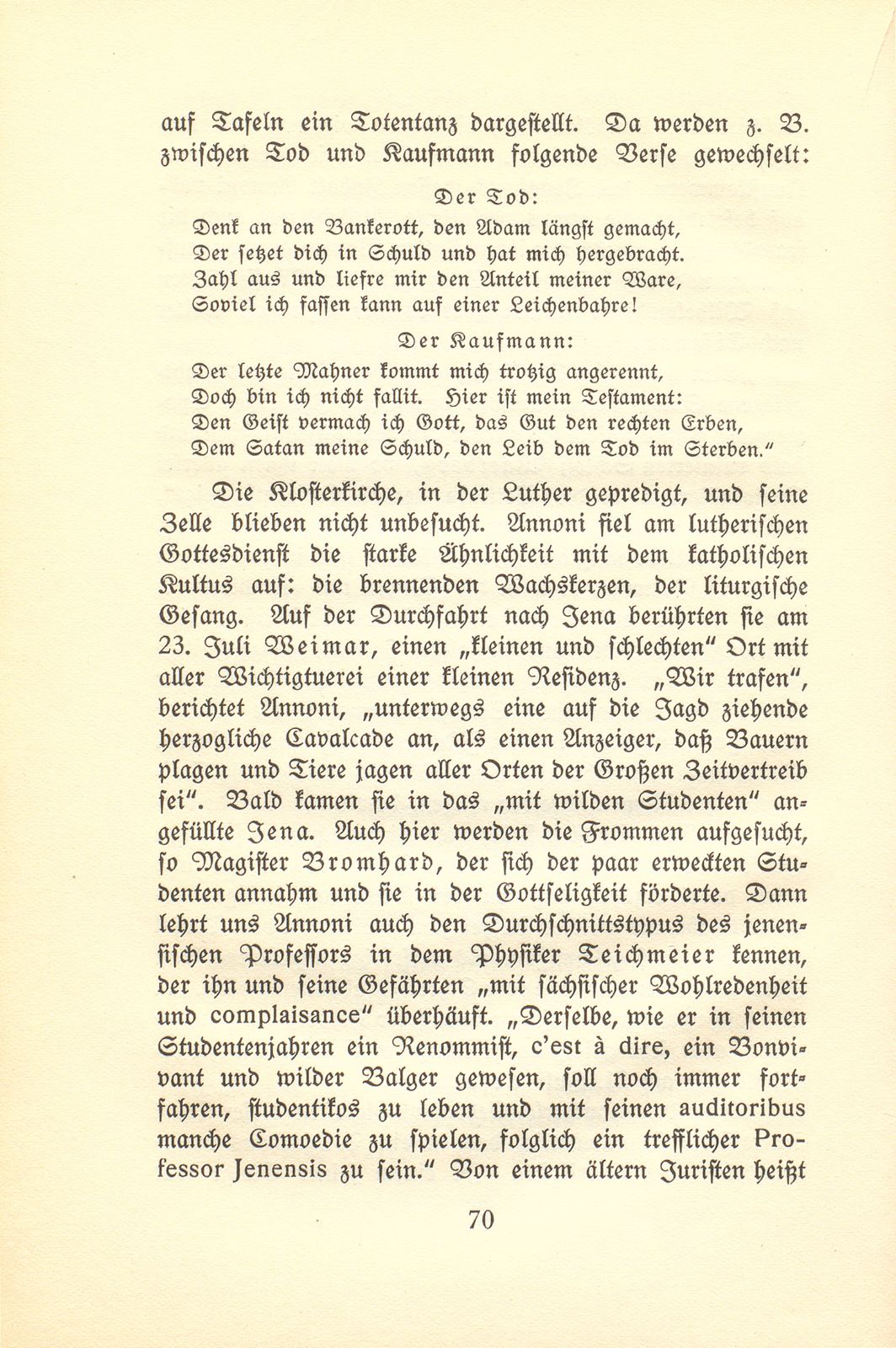 Aus den Wanderjahren des Hieronymus Annoni (1697-1770) – Seite 27