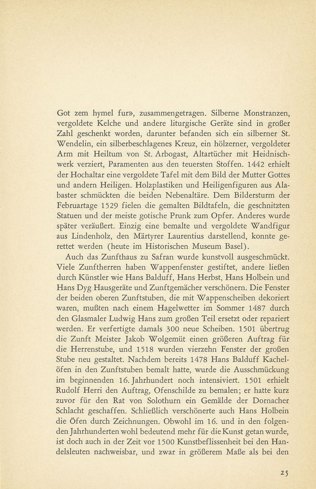 Der Einfluss der spätmittelalterlichen Basler Kaufleute auf das Kulturleben – Seite 8