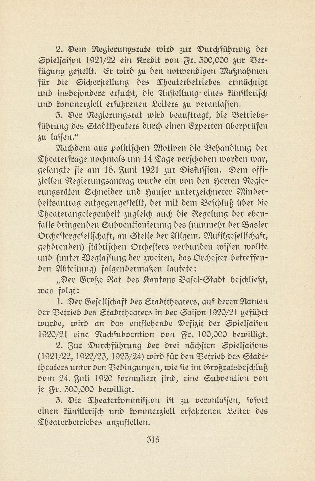 Das künstlerische Leben in Basel vom 1. November 1920 bis 1. Oktober 1921 – Seite 6