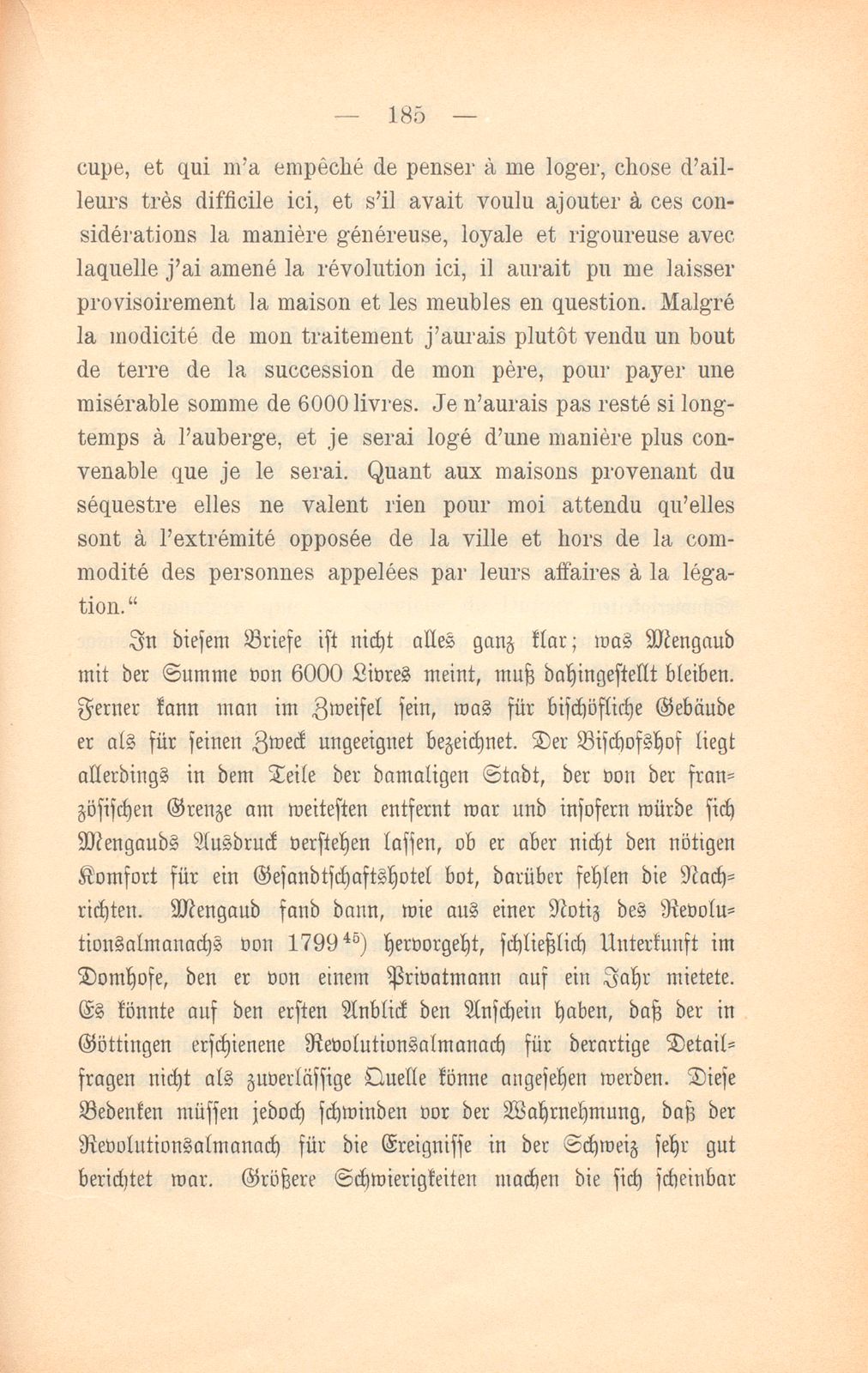 Mengaud und die Revolutionierung der Schweiz – Seite 50