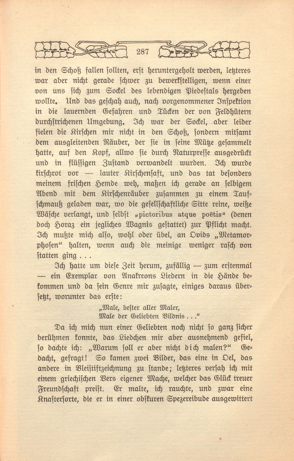 Aus Böcklins Lehrjahren. Nach Mitteilungen eines Freundes – Seite 6