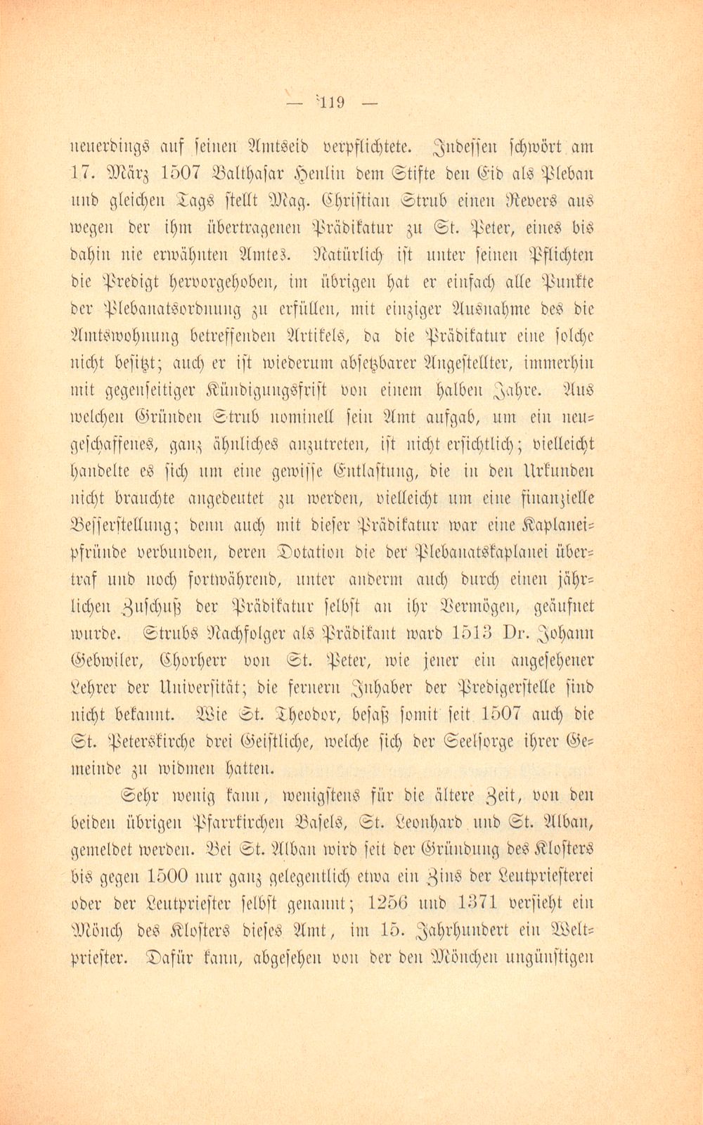 Die Kirchgemeinden Basels vor der Reformation – Seite 21