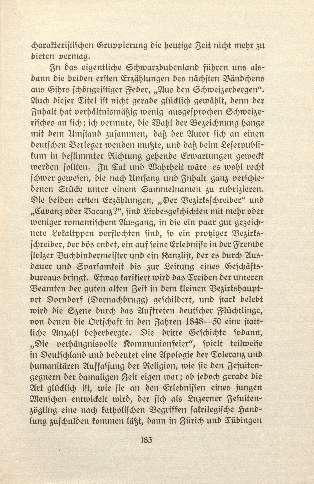 Franz von Sonnenfeld, ein Schriftsteller aus dem Vorblauengebiet [Johannes Gihr] – Seite 8