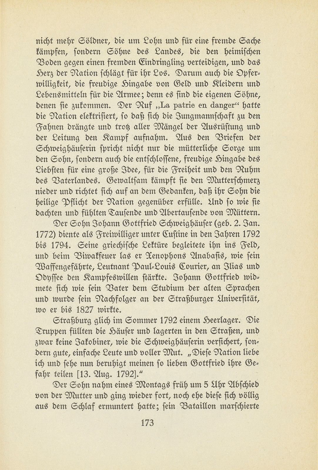 Erlebnisse der Strassburger Gelehrtenfamilie Schweighäuser während der französischen Revolution – Seite 27