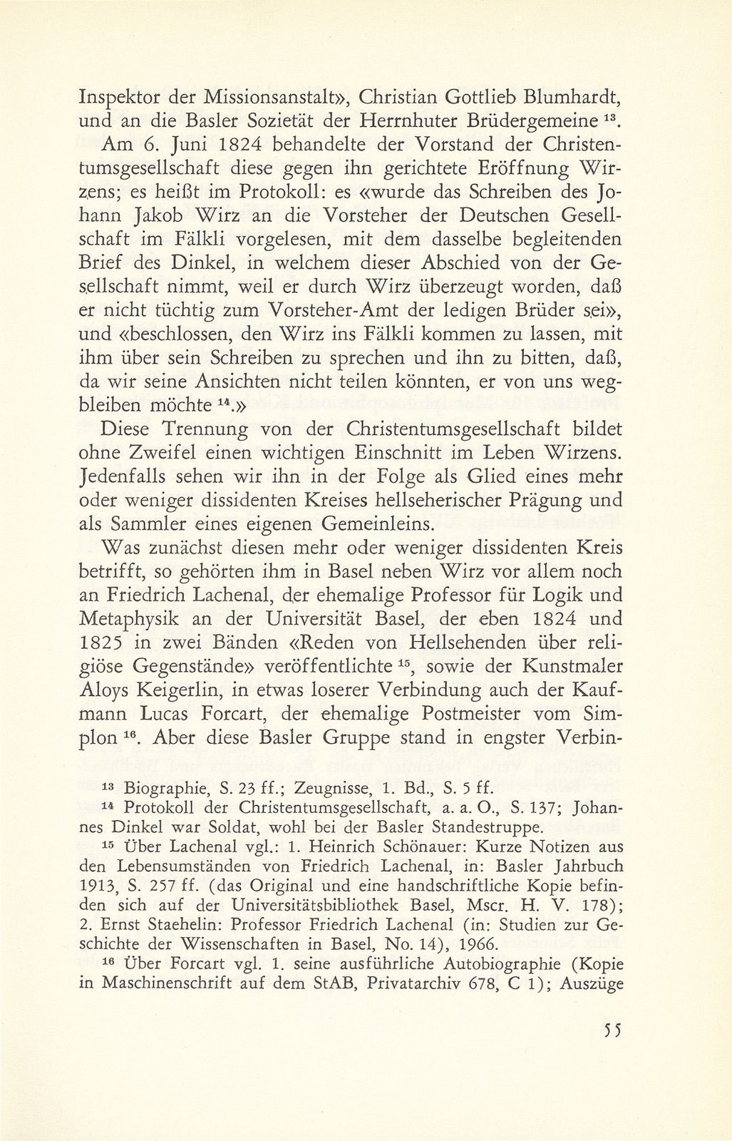 Der Basler Seidenbandweber Johann Jakob Wirz als Hellseher und Gründer der Nazarenergemeine – Seite 6