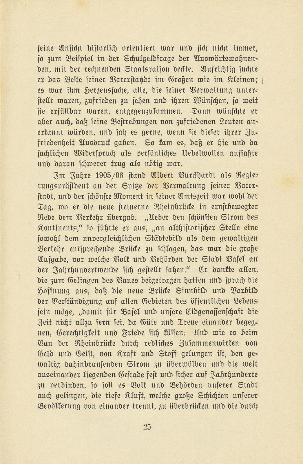 Albert Burckhardt-Finsler 18. November 1854 – 2. August 1911 – Seite 25