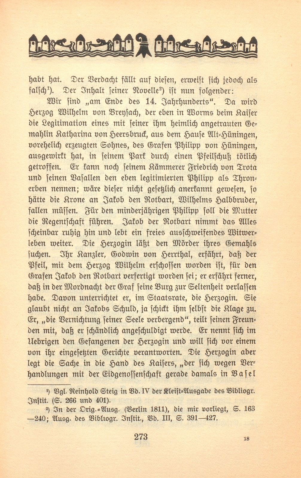 Heinrich von Kleist und Basel – Seite 28