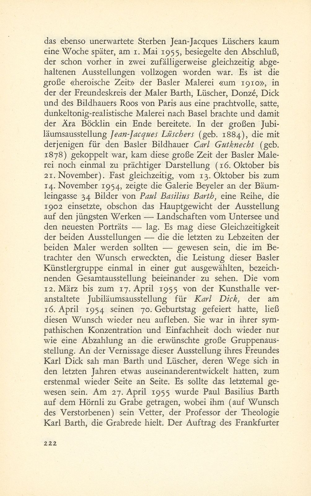 Das künstlerische Leben in Basel – Seite 2