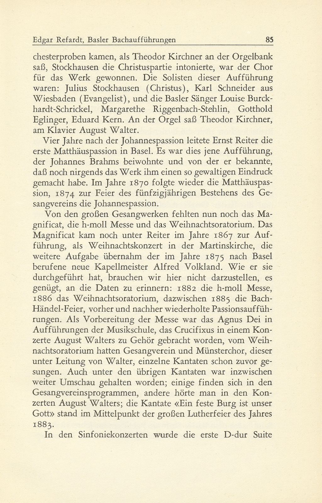 Basler Bach-Aufführungen in früherer Zeit – Seite 6