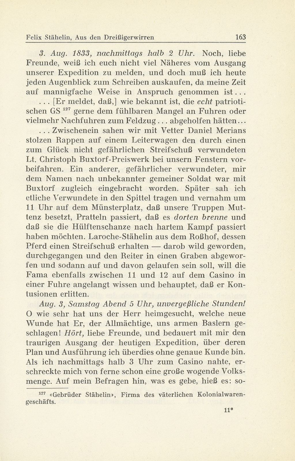 Erlebnisse und Bekenntnisse aus der Zeit der Dreissigerwirren [Gebrüder Stähelin] – Seite 61