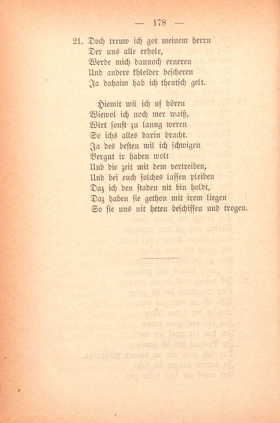 Lied eines deutschen Reiters aus dem Heere der niederländischen Patrioten 1579 – Seite 17