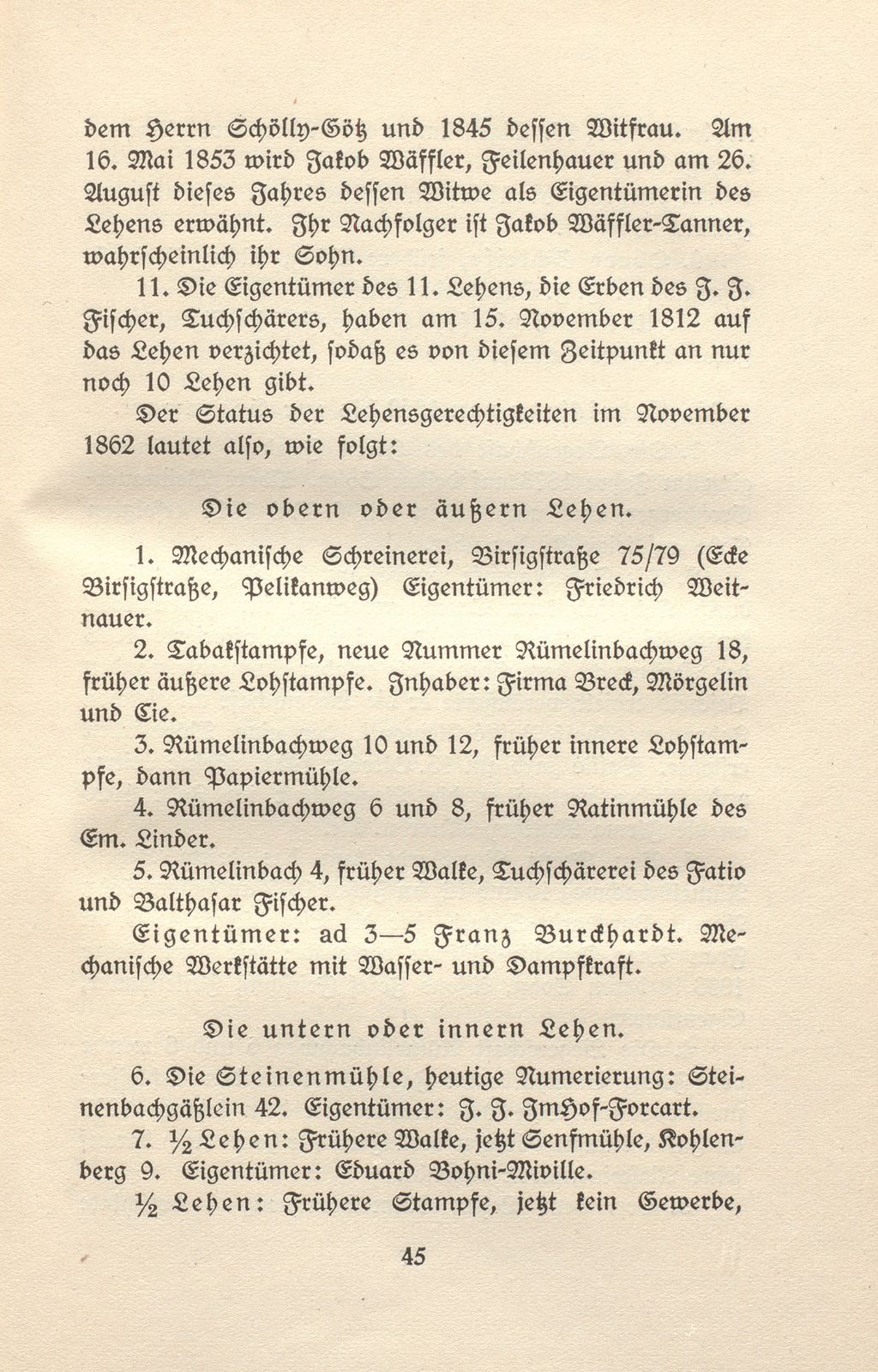 Die Wasserrechte am Rümelinbach – Seite 23