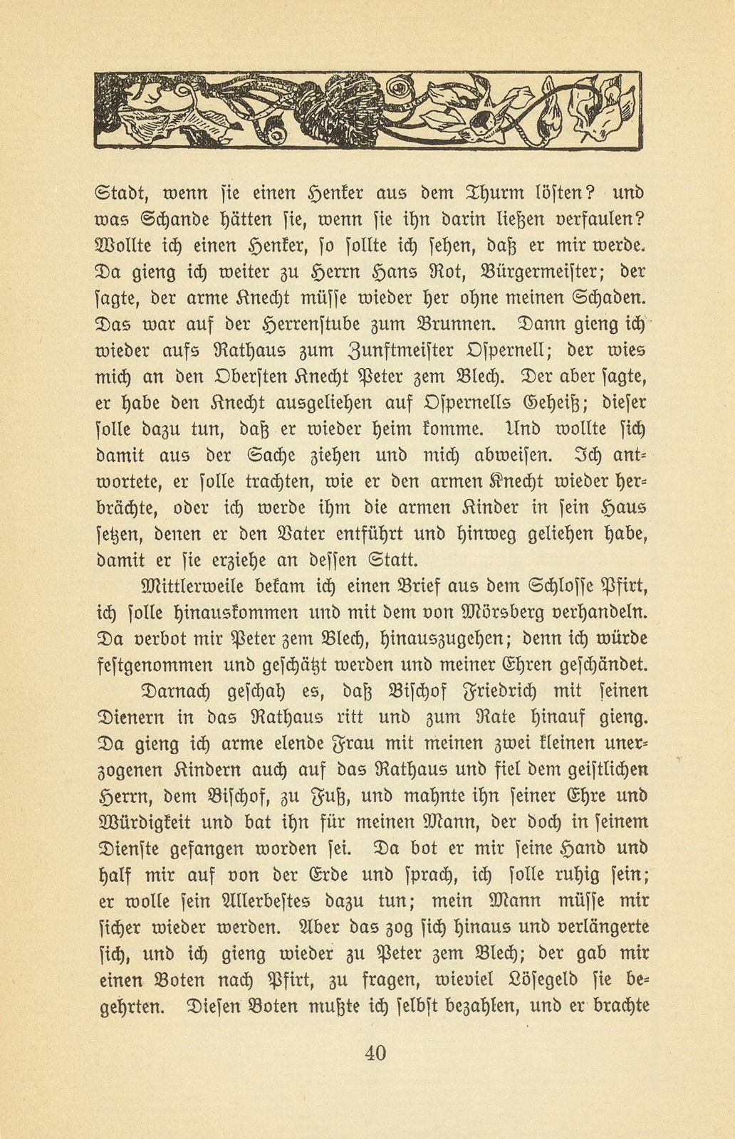 Die Geschichte vom Basler Nachrichter Hans und seinem Weibe 1445 – Seite 4