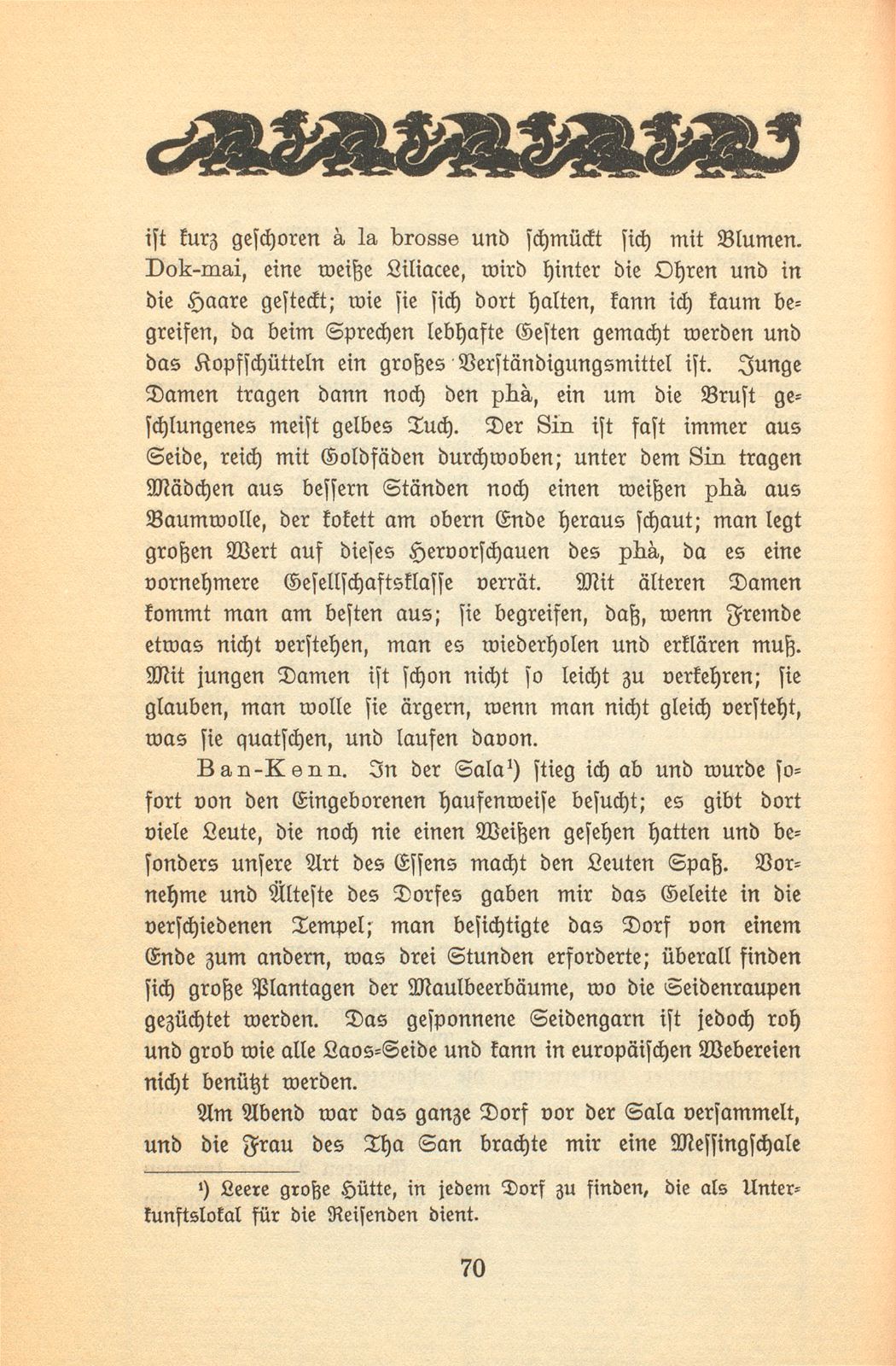 Erlebnisse eines Basler Kaufmanns in Laos (Indo-China) – Seite 22