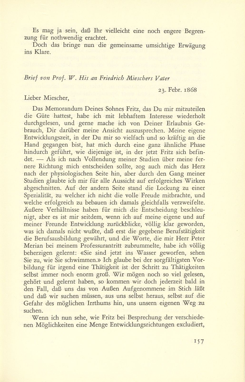 Friedrich Miescher, der Entdecker der Nukleinsäuren (1844-1895) – Seite 24