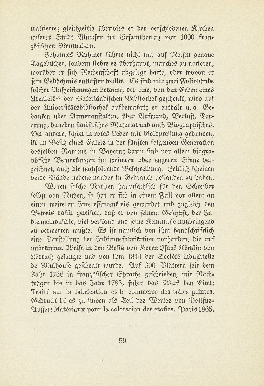 Johannes Ryhiner's Anmerkungen über das Merkwürdige, so in denen Städten, die ich zu sehen Gelegenheit gehabt, wahrzunehmen, nach der Ordnung, wie ich solche eine nach der anderen besucht – Seite 6