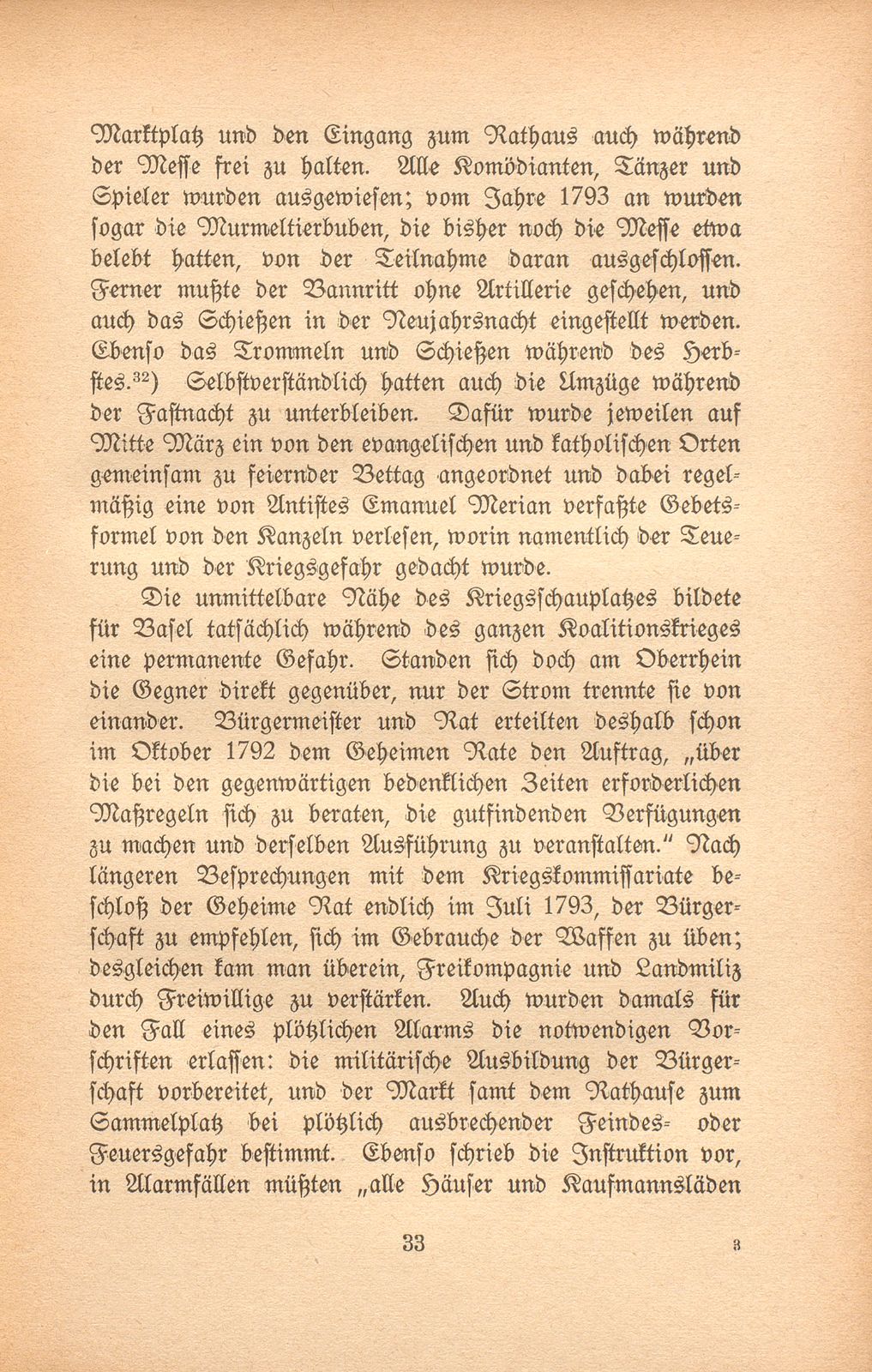 Kriegsnöte der Basler in den 1790er Jahren – Seite 20