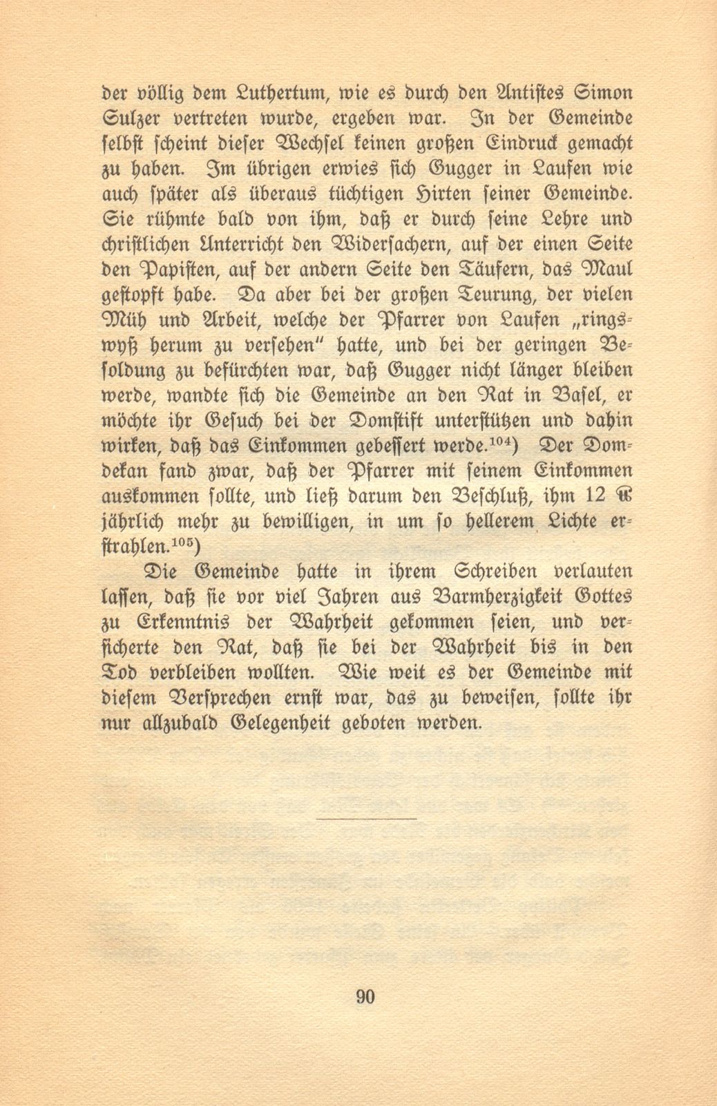 Die Reformation im baslerisch-bischöflichen Laufen – Seite 54