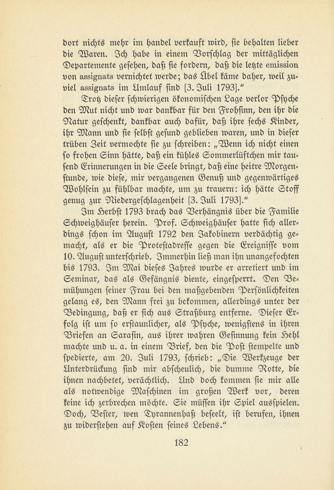 Erlebnisse der Strassburger Gelehrtenfamilie Schweighäuser während der französischen Revolution – Seite 36