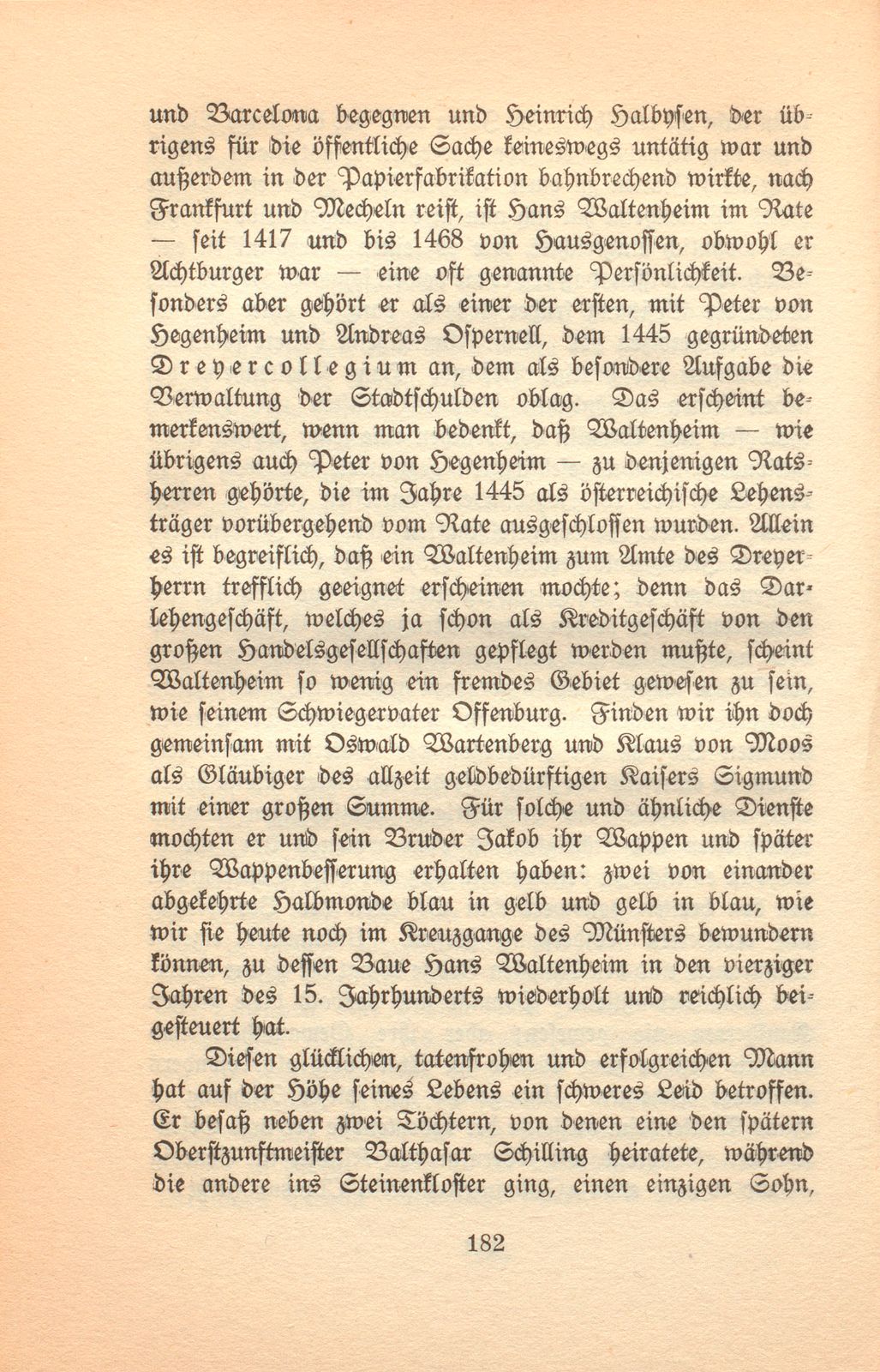 Aus der Geschichte eines alten Basler Hauses [Haus zur ‹Augenweide›] – Seite 9