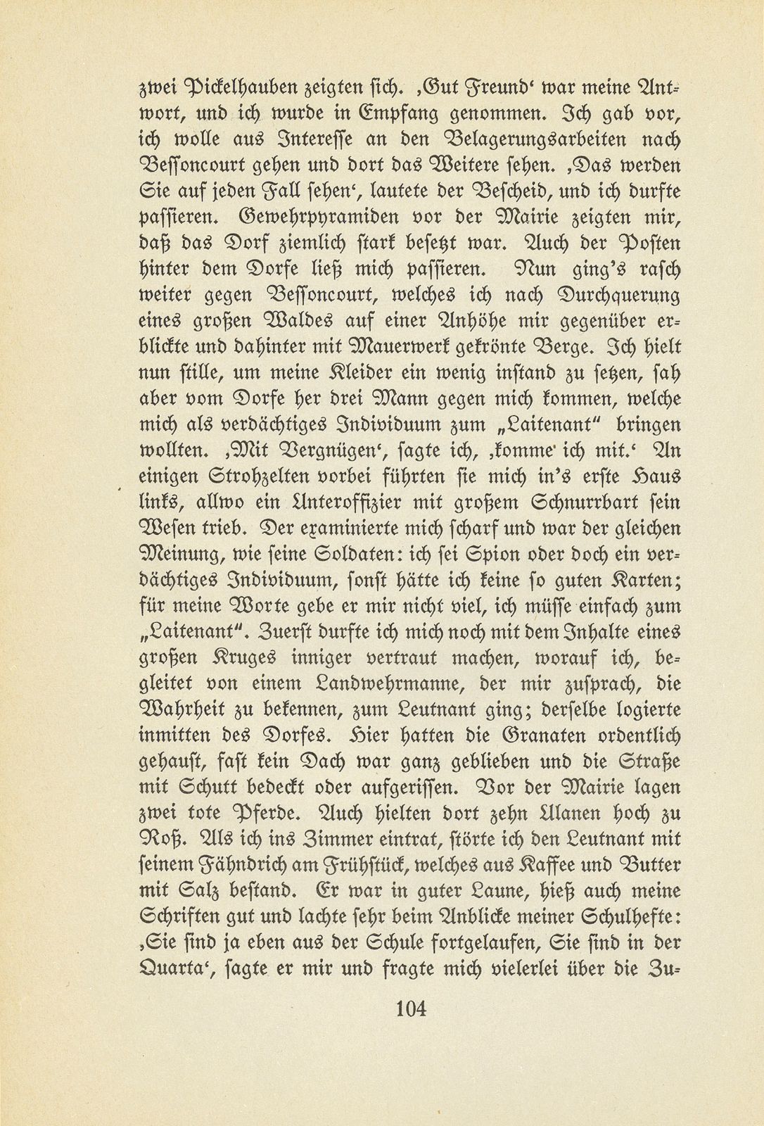 Jugenderinnerungen aus der Kriegszeit 1870/1871 – Seite 12