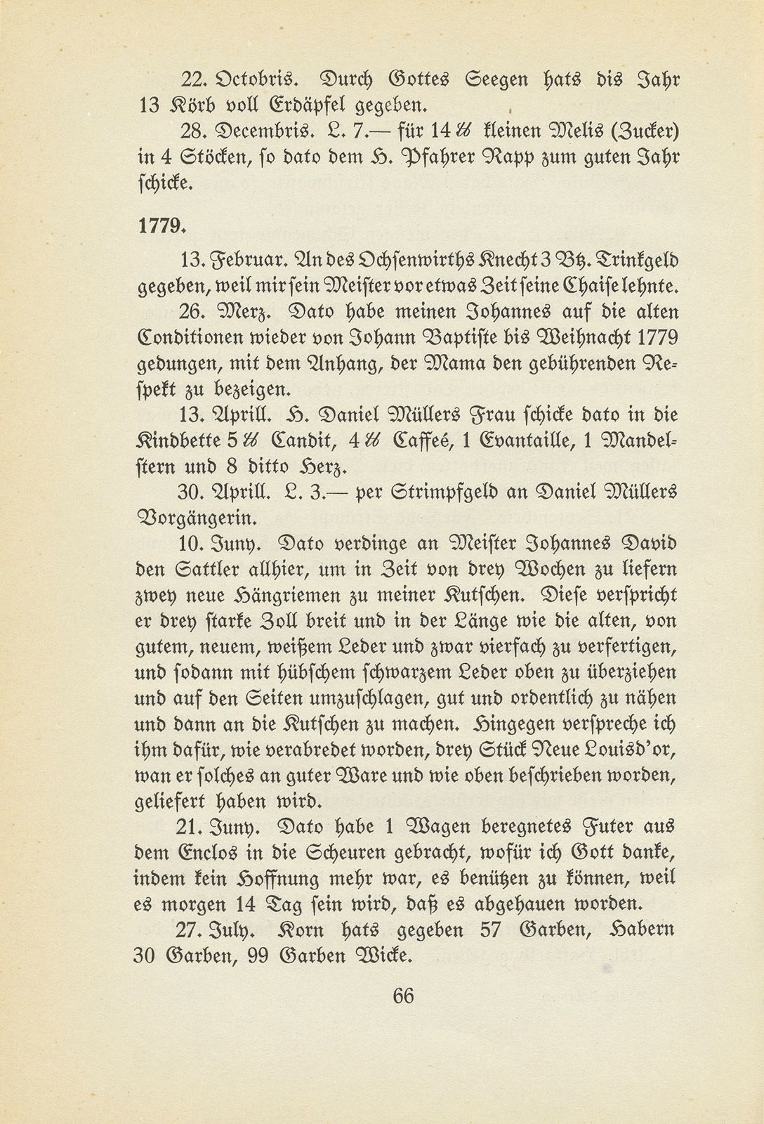 Streifzüge durch ein Notizbuch aus der Zopfzeit. [Emanuel Le Grand] – Seite 16