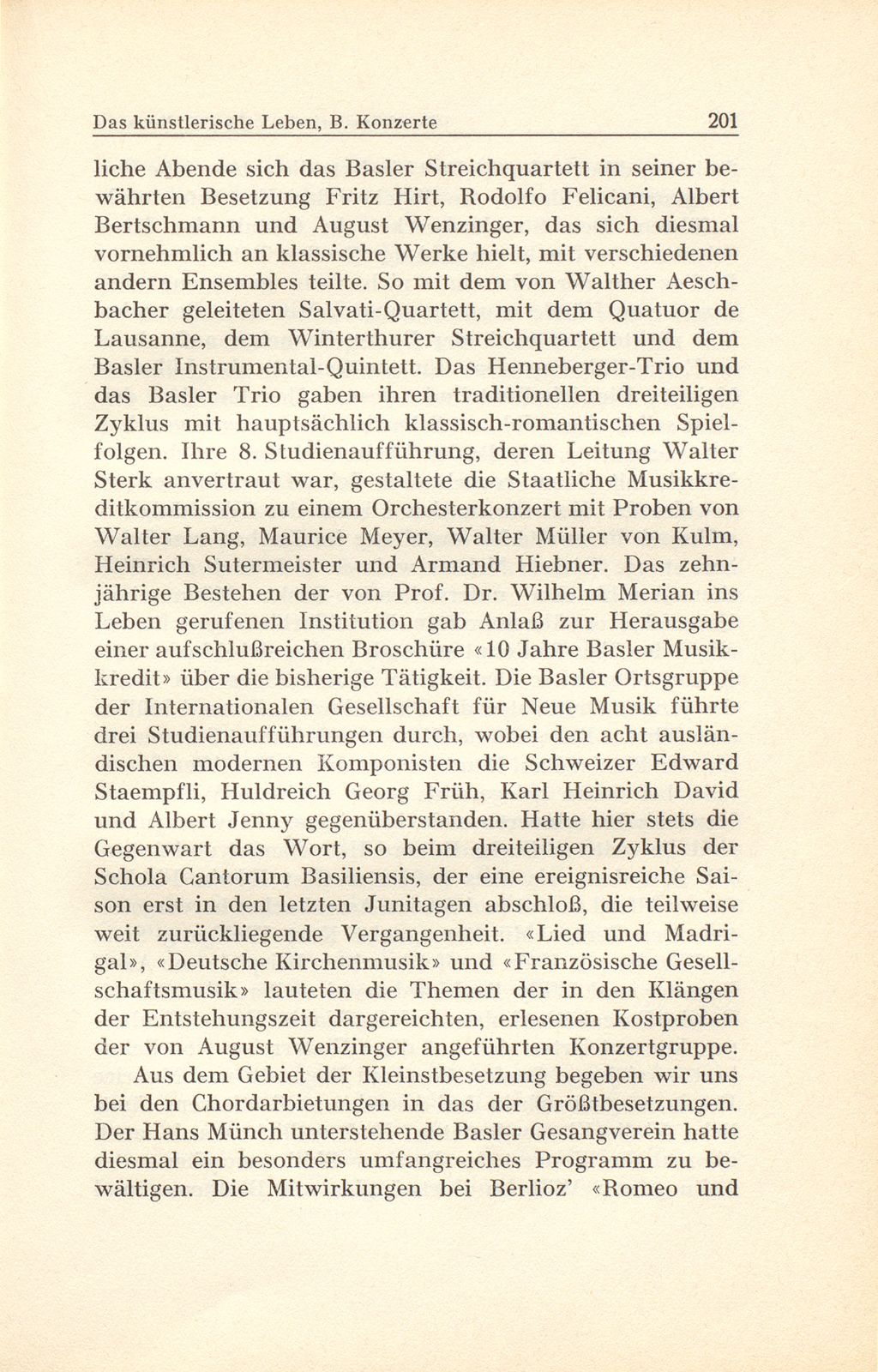 Das künstlerische Leben in Basel vom 1. Oktober 1941 bis 30. September 1942 – Seite 5