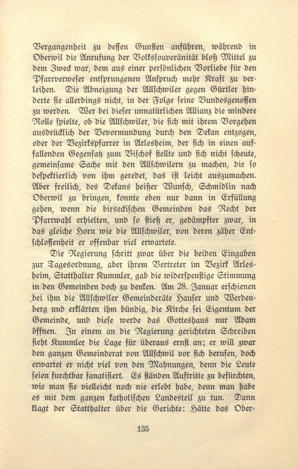 Ein kirchlicher Streit im Birseck vor achtzig Jahren – Seite 20