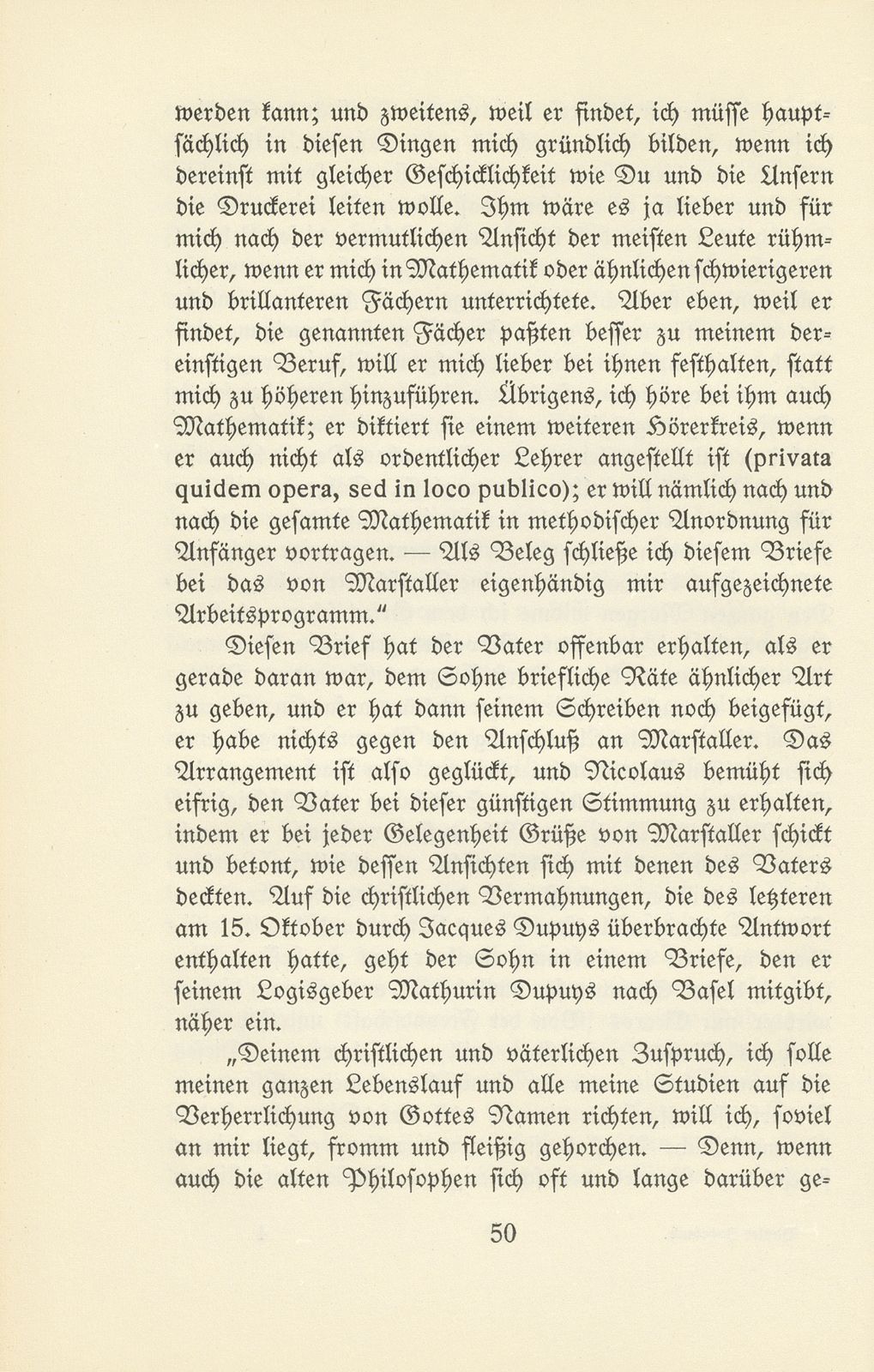 Aus den Lehrjahren Nicolaus Bischoffs des Jüngeren – Seite 25