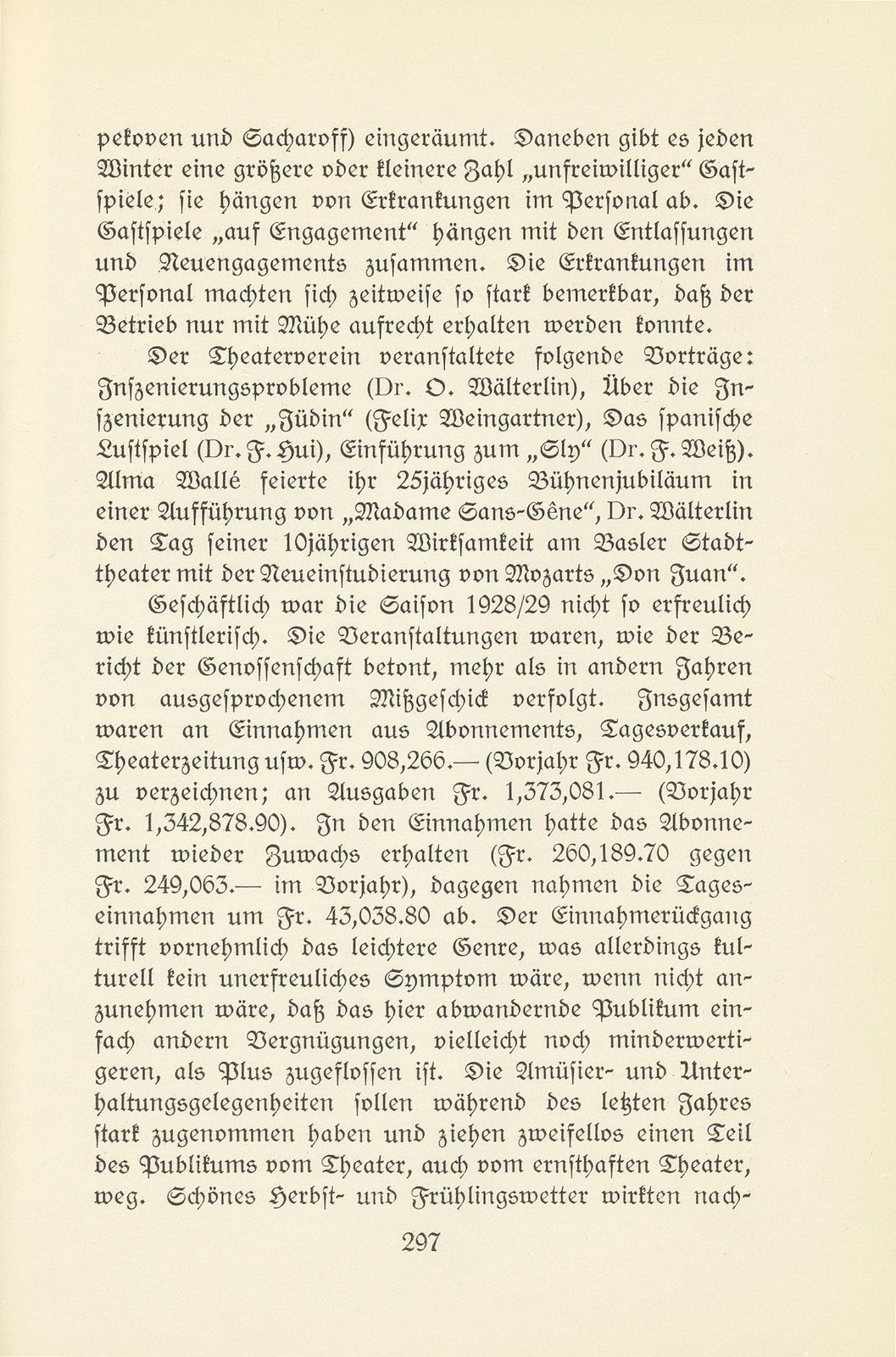 Das künstlerische Leben in Basel vom 1. Oktober 1928 bis 30. September 1929 – Seite 7