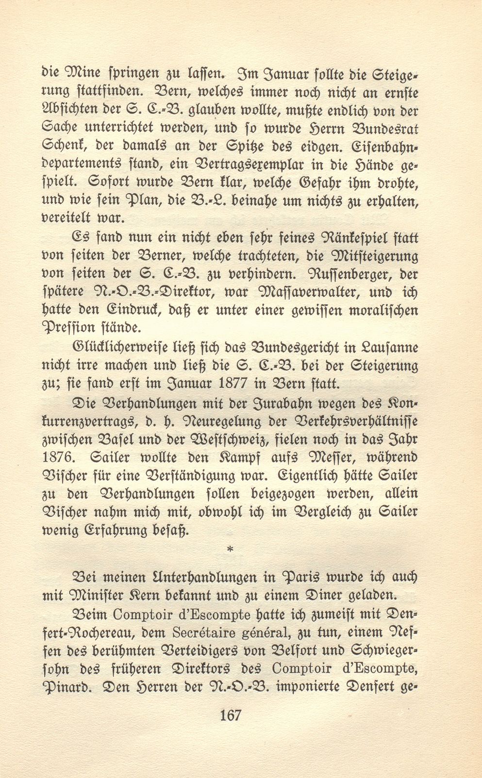 Von den Schweizer Bahnen und Banken in der kritischen Zeit der 1870er und der 1880er Jahre – Seite 23