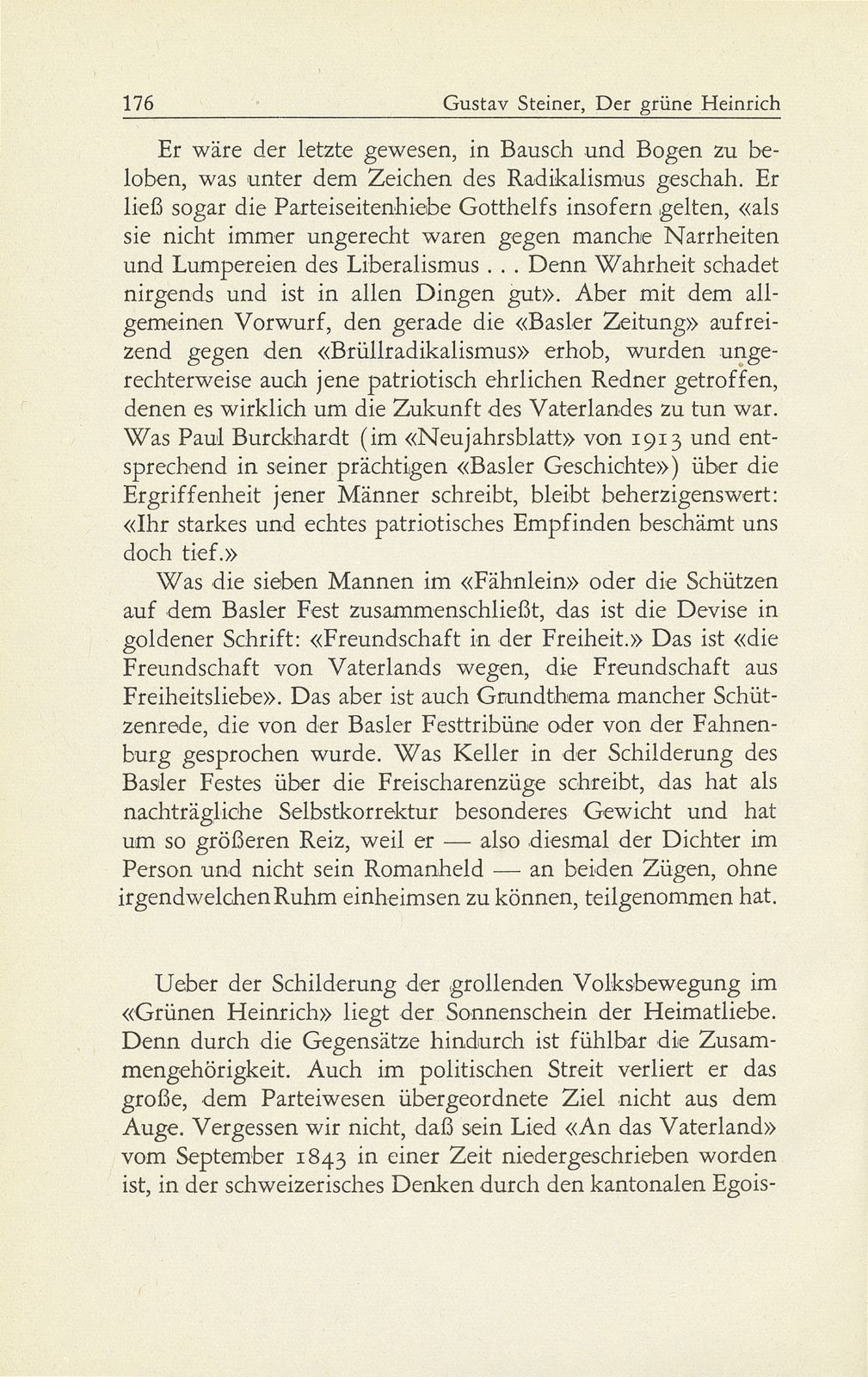 Der grüne Heinrich auf dem eidgenössischen Freischiessen zu Basel im Jahre 1844 – Seite 17