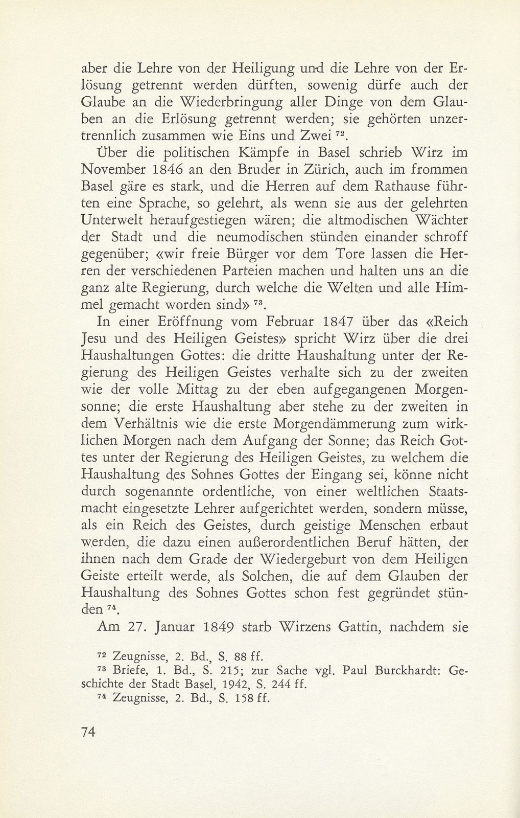 Der Basler Seidenbandweber Johann Jakob Wirz als Hellseher und Gründer der Nazarenergemeine – Seite 25