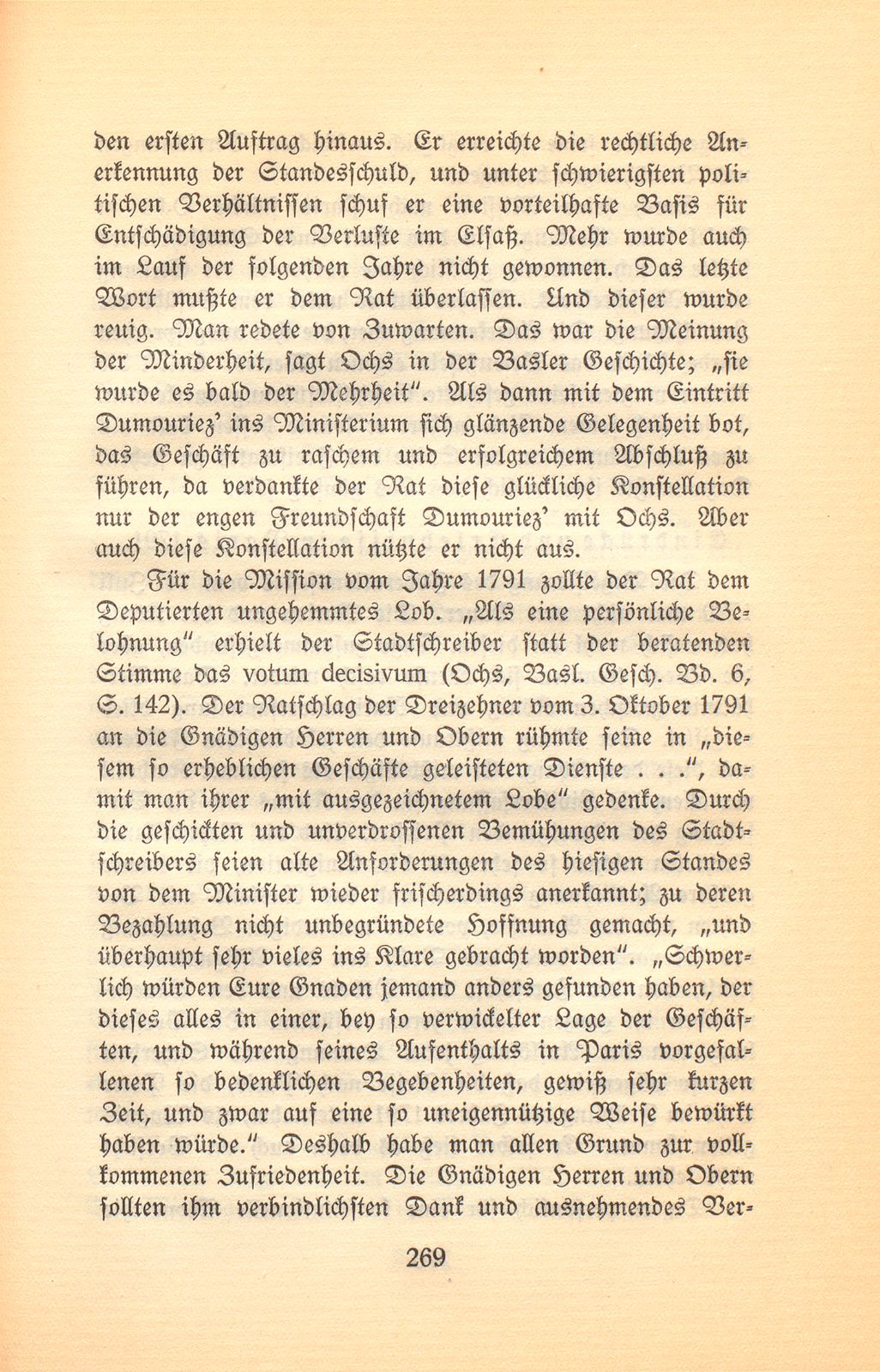 Die Mission des Stadtschreibers Ochs nach Paris 1791 – Seite 49