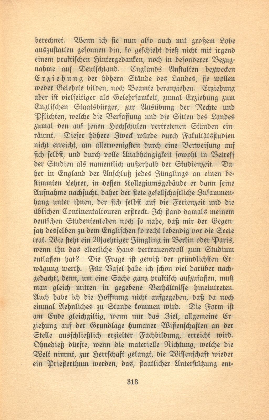 Autobiographische Aufzeichnungen von Prof. Johann Jakob Bachofen – Seite 21