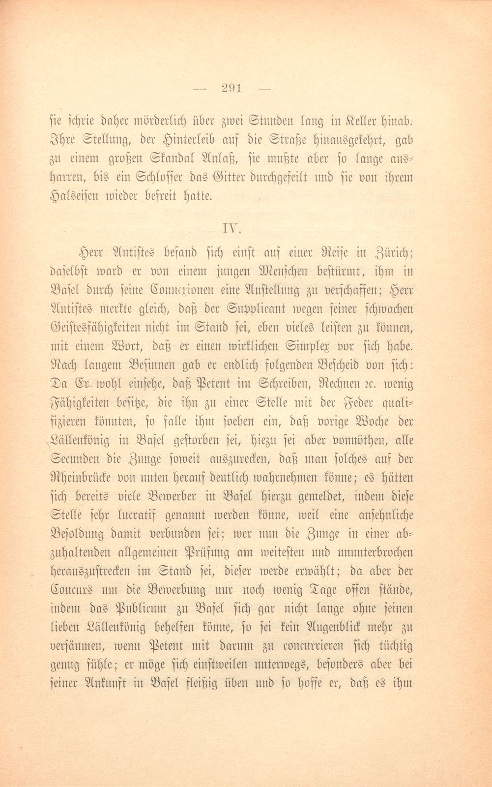 Anekdoten von Antistes Hieronymus Burckhardt – Seite 6