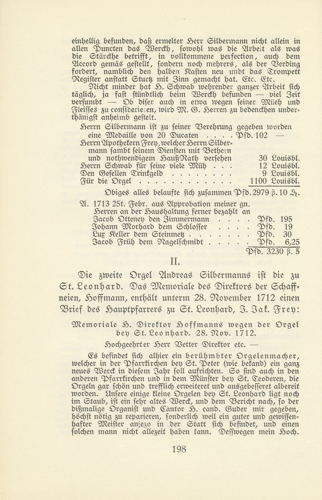 Das Orgelbauergeschlecht Silbermann in Basel – Seite 7