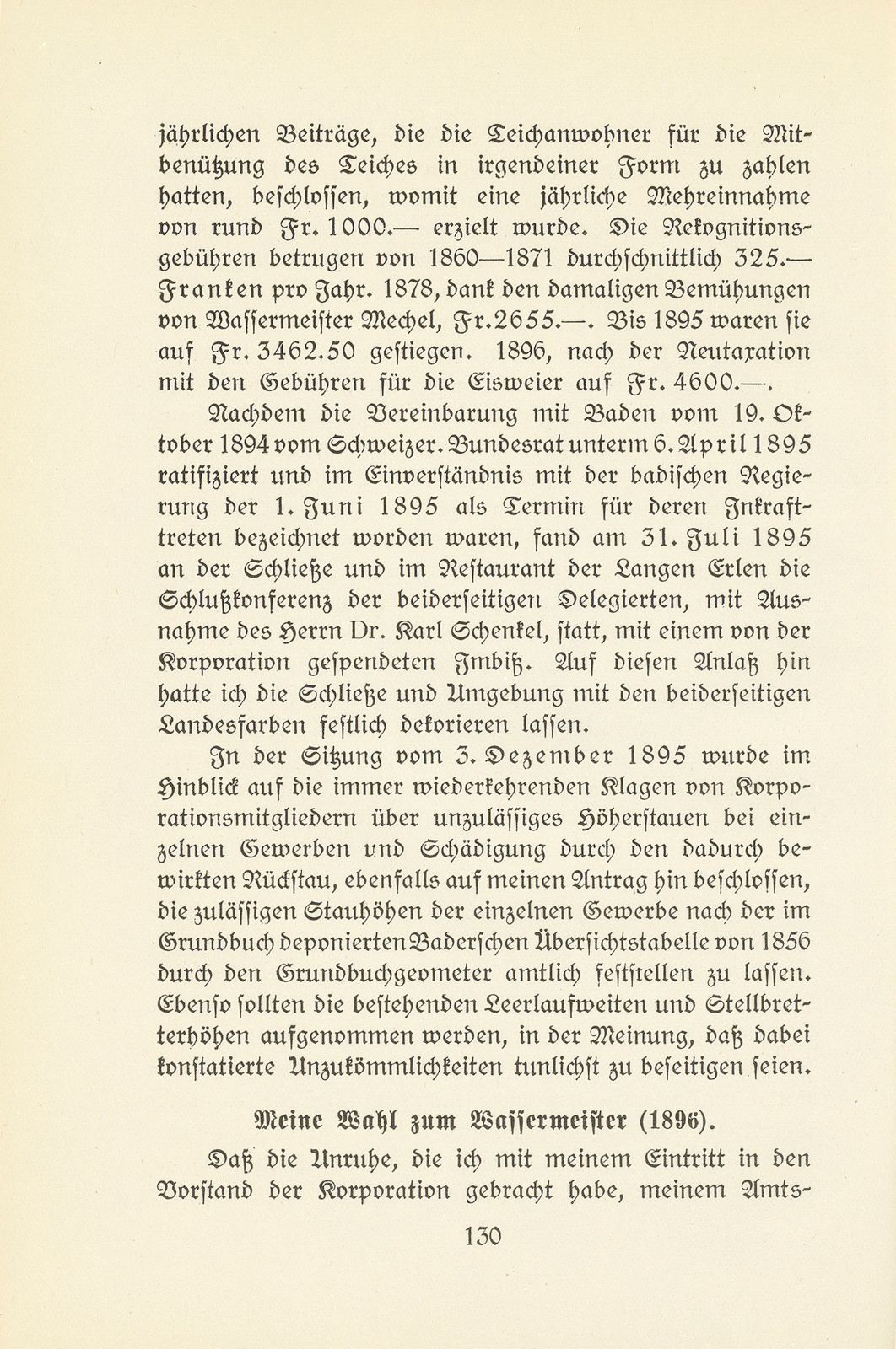 Memoiren des letzten Wassermeisters der Kleinbasler Teichkorporation – Seite 20