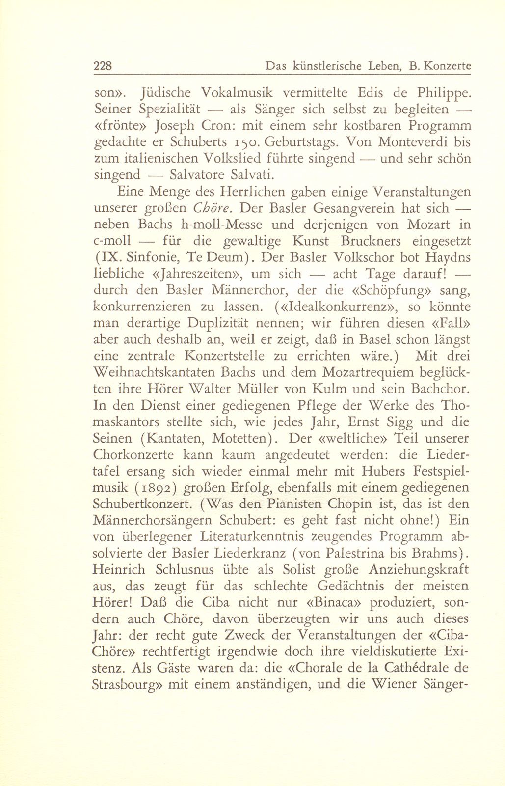 Das künstlerische Leben in Basel vom 1. Oktober 1946 bis 30. September 1947 – Seite 7