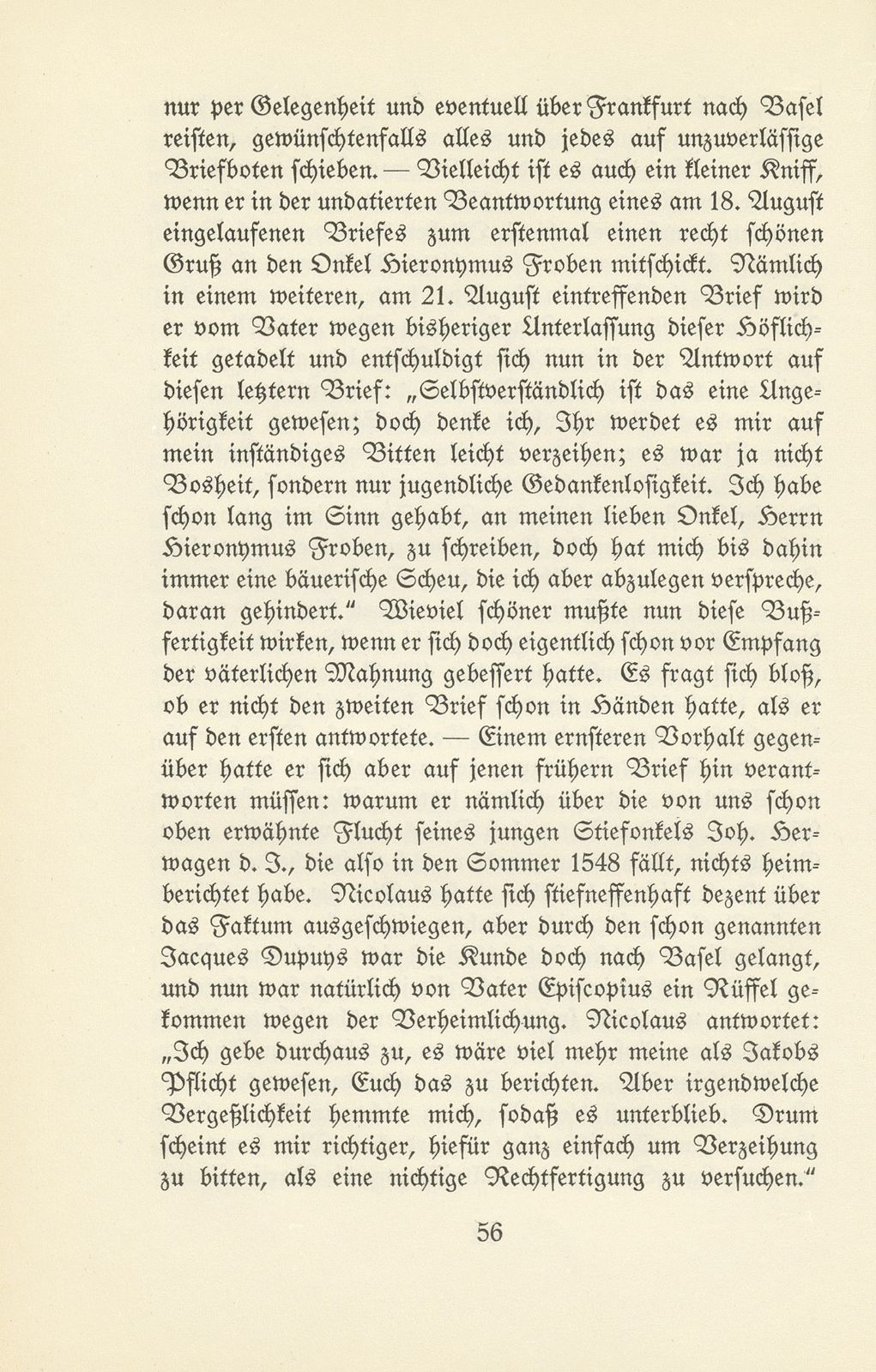 Aus den Lehrjahren Nicolaus Bischoffs des Jüngeren – Seite 31